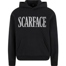 Scarface Logo Fluffy Hoodie black