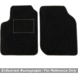ΜΑΡΚΕ ΠΑΤΑΚΙΑ ΜΟΚΕΤΑ ΓΙΑ MERCEDES SMART 450 1998-2006 ΜΑΥΡΟ ΜΕ ΓΚΡΙ ΡΕΛΙ RACE AXION - 2 ΤΕΜ