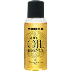 Montibello Gold Oil Essence Amber & Argan Λάδι Μαλλιών για Επανόρθωση & Φριζάρισμα 30ml