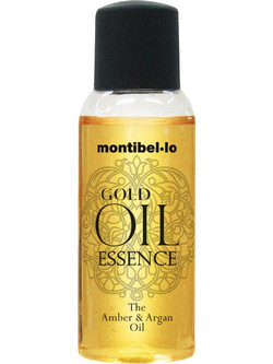 Montibello Gold Oil Essence Amber & Argan Λάδι Μαλλιών για Επανόρθωση & Φριζάρισμα 30ml