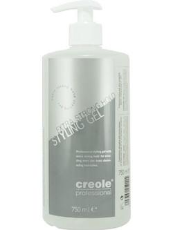 Creole Extra Strong Hold Styling Gel Μαλλιών Ανδρικό Πολύ Δυνατό Κράτημα 750ml