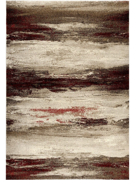 Tzikas Carpets Χαλί Sky 21836-710 Καφέ-Κόκκινο ΣΕΤ ΚΡΕΒ/ΡΑΣ 067X150 (2) / 067X230 (1) Καφέ Κόκκινο