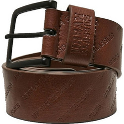 Urban Classics Allover Logo Ανδρική Ζώνη Cognac Brown TB3268-23