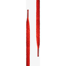 URBAN CLASSICS Men White Flat Tubelaces 120cm - RED - 10153P-RED