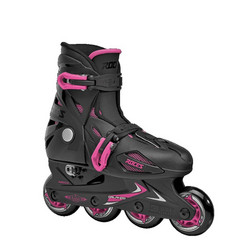 Roces Orlando III Inline Αυξομειούμενα Rollers Ενηλίκων Μαύρα Ροζ