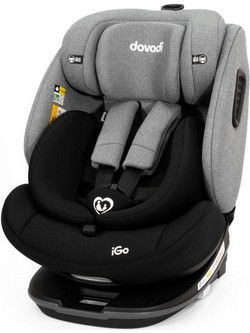 Dovadi iGo Κάθισμα Αυτοκινήτου i-Size 0-36kg ISOfix Black Grey