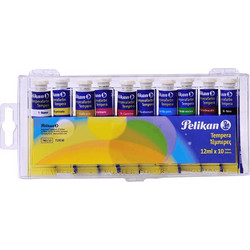 Pelikan Τέμπερα 12ml 740/10 Τ Σετ 10 Χρώματα