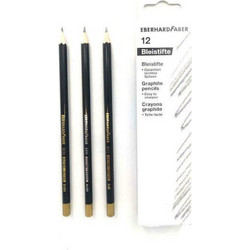 Κουτάκι με 12 τεμάχια EBERHARD Faber Μολύβια 2=B μαύρο 5111 extra extra