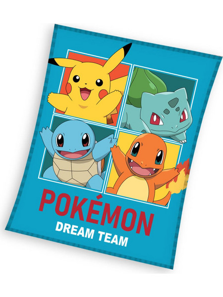 Pokemon Dream Team flannel polar blanket 110x140cm