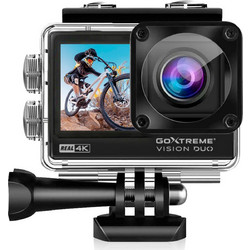 GoXtreme Vision DUO Action Camera 4K Ultra HD με Οθόνη 2" Μαύρη