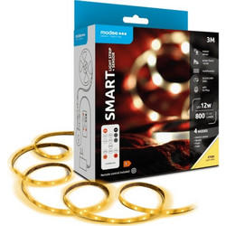 Modee Smart Ταινία Led 12W IP20 με Τηλεχειριστήριο & Αισθητήρα 2700K 800lm 3m