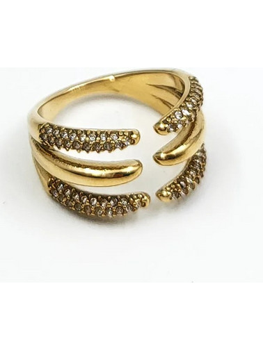 Claws gold ring