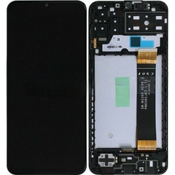 Γνήσια Οθόνη LCD με Μηχανισμό Αφής για Samsung Galaxy A13 SM-A137F GH82-29227A - Μαύρη