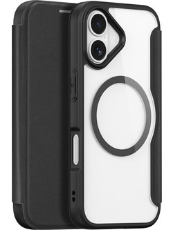 Θήκη DUX DUCIS Skin X Pro Book Style Magsafe Magnetic Flip Cover για iPhone 17 - Μαύρο