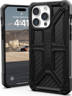 UAG Θήκη Monarch iPhone 15 Pro Max Carbon Fiber