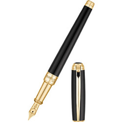 S.t. Dupont Line D μαύρη Πένα -Fountain Pen 410101M