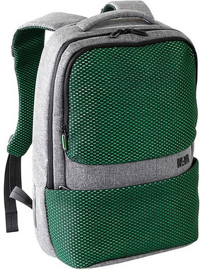 Nava Traffic Knapsack Σακίδιο Πλάτης Πράσινο Γκρι