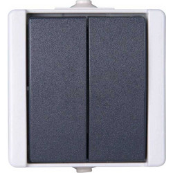 Kopp K/M διακόπτης 240V/10A εξωτερικός IP44 - Kopp - 1-K540556009