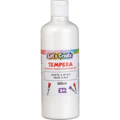 Τέμπερα Μπουκάλι Λευκό 500ml