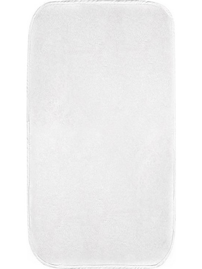 Αδιάβροχο Υποσέντονο Λευκό με Λάστιχα 70x130cm