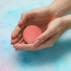Fizzer Bath Bomb Μπάλα Άρωμα Τριαντάφυλλο 100g