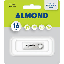 Almond Metallic 16GB USB Stick 2.0 με USB-A
