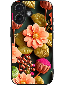 Θήκη Sonique 3D Flower Series για Apple iPhone 17 Σομόν