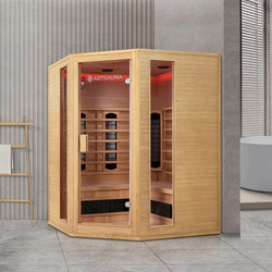 Interline Ruby Corner Σάουνα Υπερύθρων 2 Ατόμων ST1085