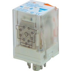 Ρελέ λυχνίας 8P DC /AC με LED 24V
