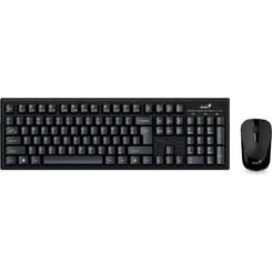 Genius KM-8100 Black Ασύρματο Σετ Πληκτρολόγιο & Ποντίκι