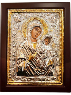 Εικόνα ασημένια 9250 Παναγία WYE925056 (19x24)
