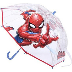 P7053R Αγορίστικη Ομπρέλα DISNEY SPIDERMAN Κόκκινο
