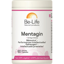 Be-Life Mentagin & Ginkgo Biloba 60 Κάψουλες