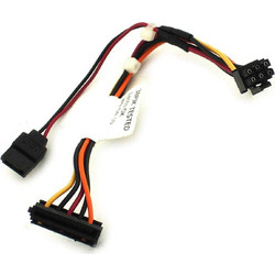 Καλώδιο Εσωτερικό Dell (038PJK) 16cm, 1x 6-Pin Mini ATX σε 1x SATA + 1x Mini-SATA 038PJK 38PJK