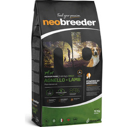 Alleva Neobreeder Adult Medium & Maxi with Lamb 12kg