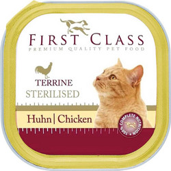 First Class Premium Sterilised Terrine with Chicken 100gr