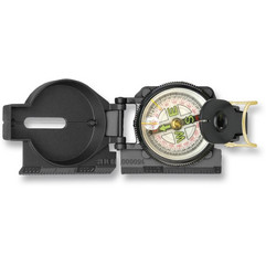 ΠΥΞΙΔΑ ALBAINOX, Oil filled military metal compass. Black, 33105