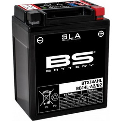 BS Μπαταρία Μοτοσυκλέτας BB14L-A2 Dry 175A 14.7Ah