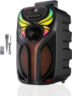 GY-802 Super Bass Σύστημα Kαραόκε με Ενσύρματο Μικρόφωνο