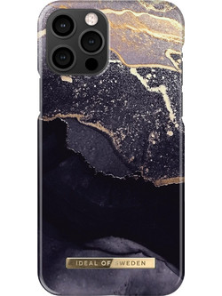 iDeal of Sweden Fashion Back Cover Golden Twilight Marble (iPhone 12 / 12 Pro)