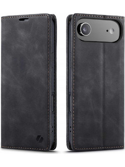 Θήκη iPhone Air Spacecase Wallet Πορτοφόλι - Black (5905719132309)
