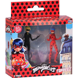 PMI Miraculous S1 Pencil Toppers 2 Pack