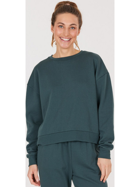 Endurance Μπλούζα Φούτερ Beisa W Oversized Sweat Shirt - 3181 Light Spruce