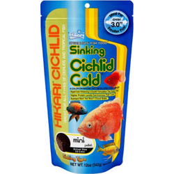 Hikari Cichlid Gold Sinking Mini Pellet 342gr