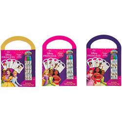 Disney Princess assorted Activity and colouring set 12 Τεμ