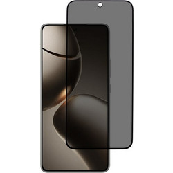 Full Cover Privacy Glass Screen Protector για Xiaomi 15t - Μαύρο