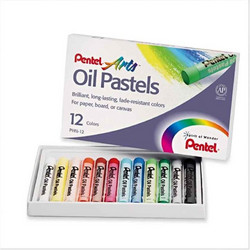 Pentel Λαδοπαστέλ Arts Oil Pastels 12 Χρωμάτων PHN12