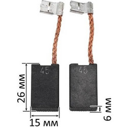 Κάρβουνο Ψύκτρα για D28432C, D28750, Dewalt 585041-00 Original pair