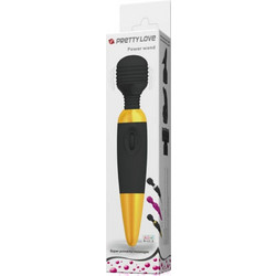 Pretty Love Power Wand Δονητής Μασάζ 25cm Χρυσός