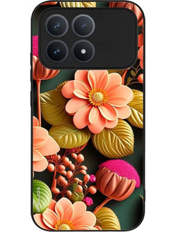 Sonique 3D Flower Series Back Cover Salmon (Xiaomi Poco F8 Pro 5G)